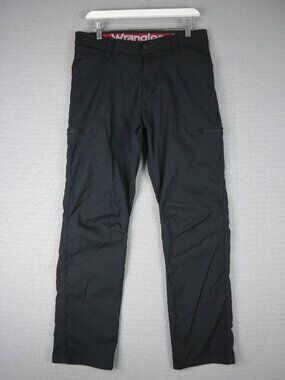 Wrangler Nylon Straight Slim Cut Outdoor Pants 10NC788BK Terrain Cargo Pants 34W